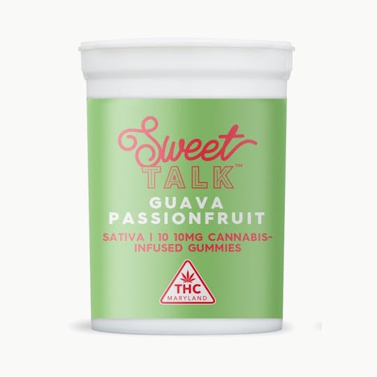 Sweet Talk - Guava Passionfruit - 100mg Gummies 10pk - 1