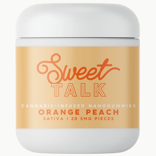 Sweet Talk - Orange Peach - 100mg Nano Gummies 20pk - 1
