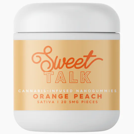 Sweet Talk - Sweet Talk | Orange Peach Gummies | 100mg | 20ct | 5mg/ea - 1