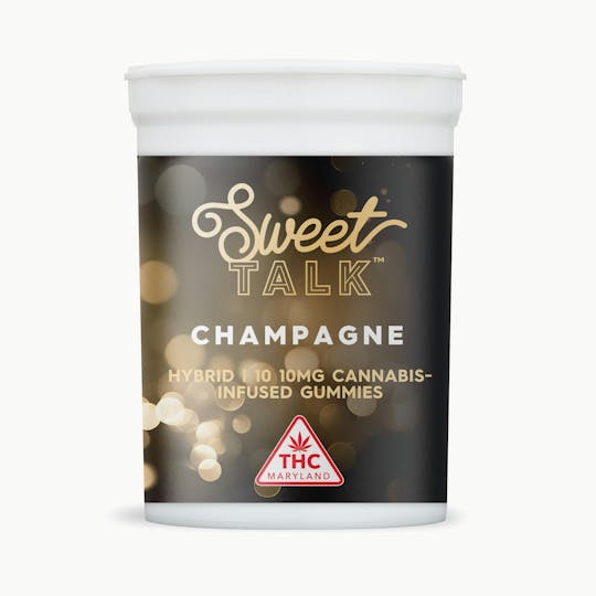 Sweet Talk - Champagne - 100mg Gummies 10pk - 1