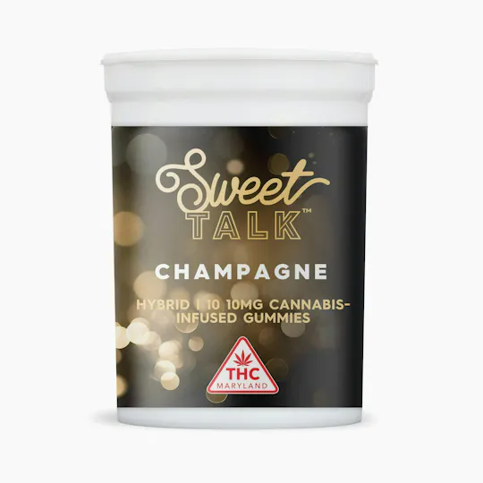 Sweet Talk - Sweet Talk | Champagne Gummies | 100mg | 10ct | 10mg/ea - 1