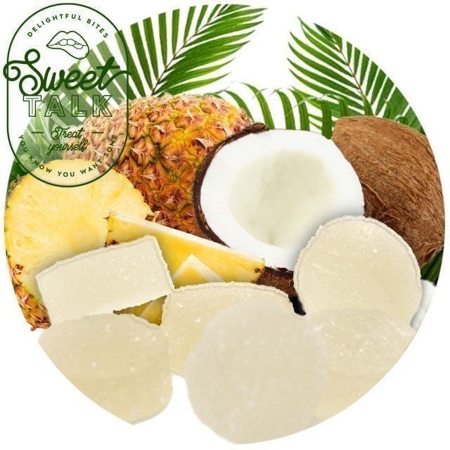 Sweet Talk - Sweet Talk | Pineapple Coconut Gels | 100mg | 10ct | 10mg/ea - 1