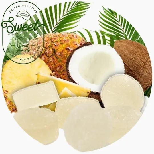 Sweet Talk - Sweet Talk | Pineapple Coconut Gels | 100mg | 10ct | 10mg/ea - 1