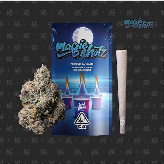 Seed Junky - MAGIC SHOTZ - (1G Pre-Roll) - 1