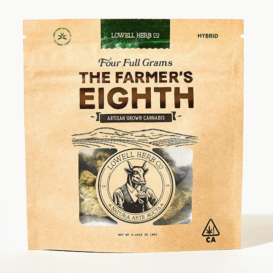 Lowell Herb Co. - 4g Farmers Eighth | Cafe Royal (Hybrid) - 1