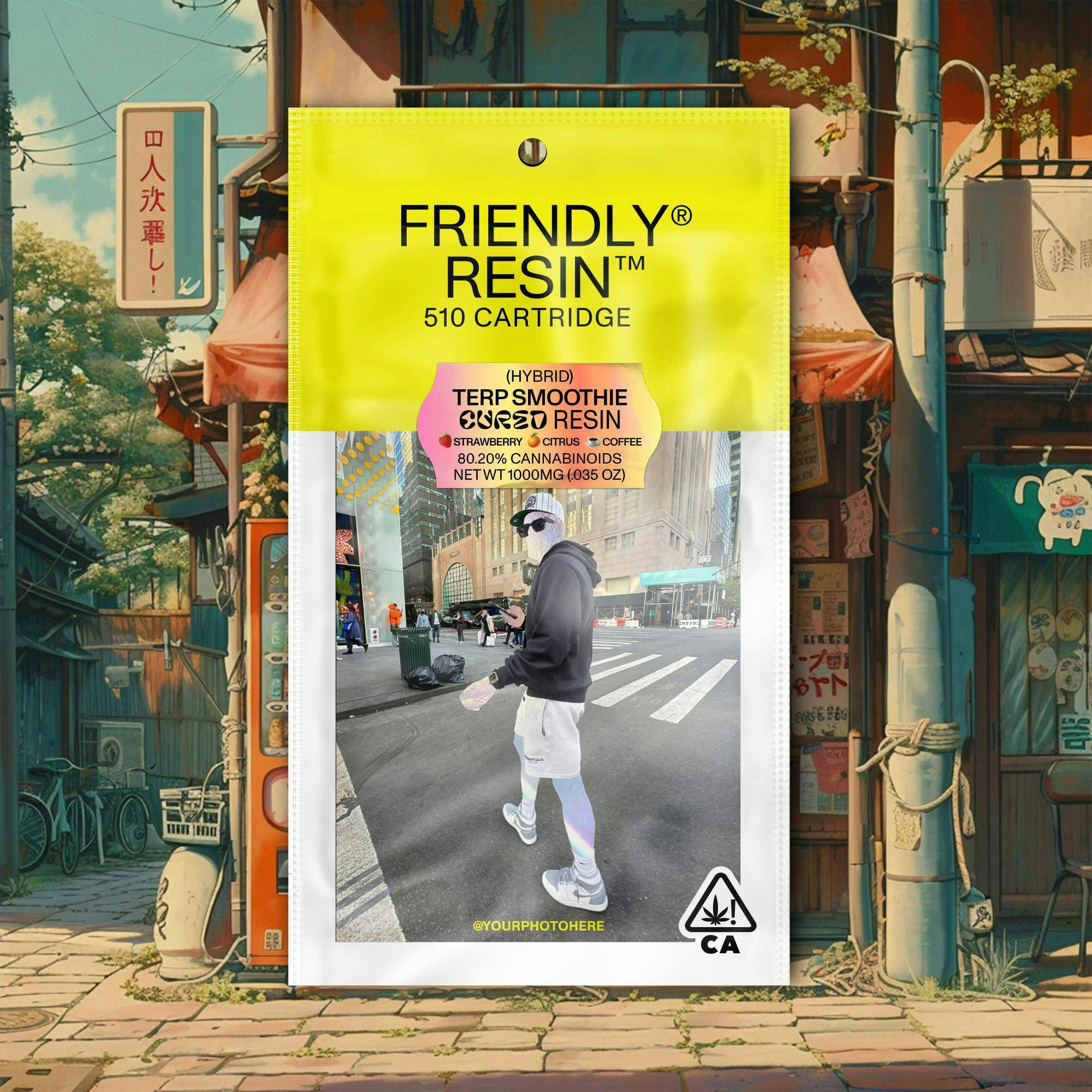 Friendly Brand - Friendly Brand | Terp Smoothie | Cured Resin Cartridge | 1g - 1