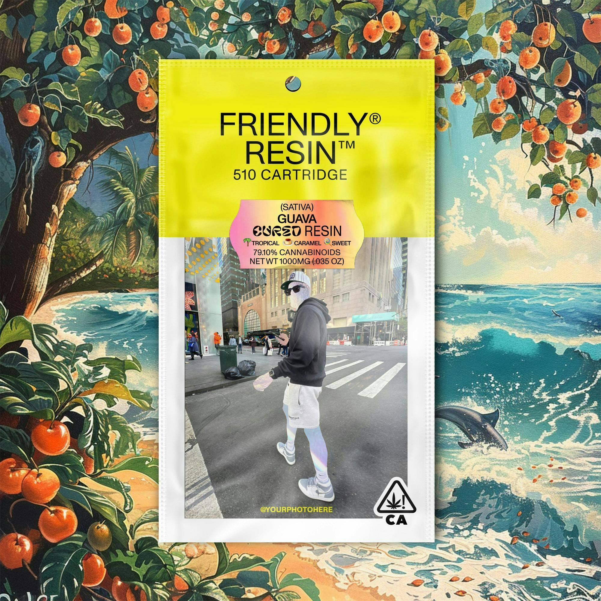 Friendly Brand - Friendly Brand | Guava | Cured Resin Cartridge | 1g - 1