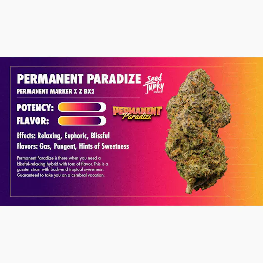 Seed Junky - Seed Junky | Permanent Paradize | Smalls | 14g - 1