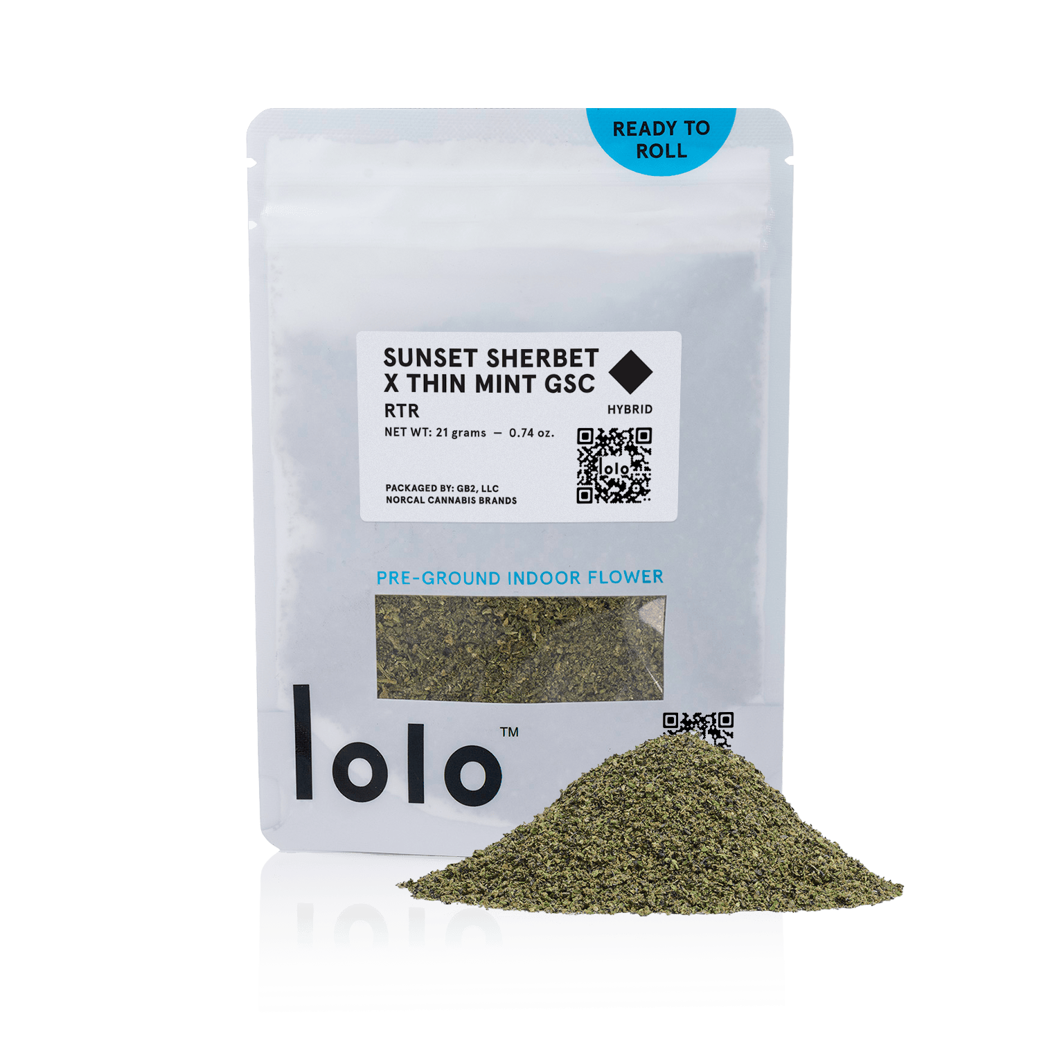 lolo - lolo | Sunset Sherbet + Thin Mint GSC | Indoor Ready To Roll | 21g - 1