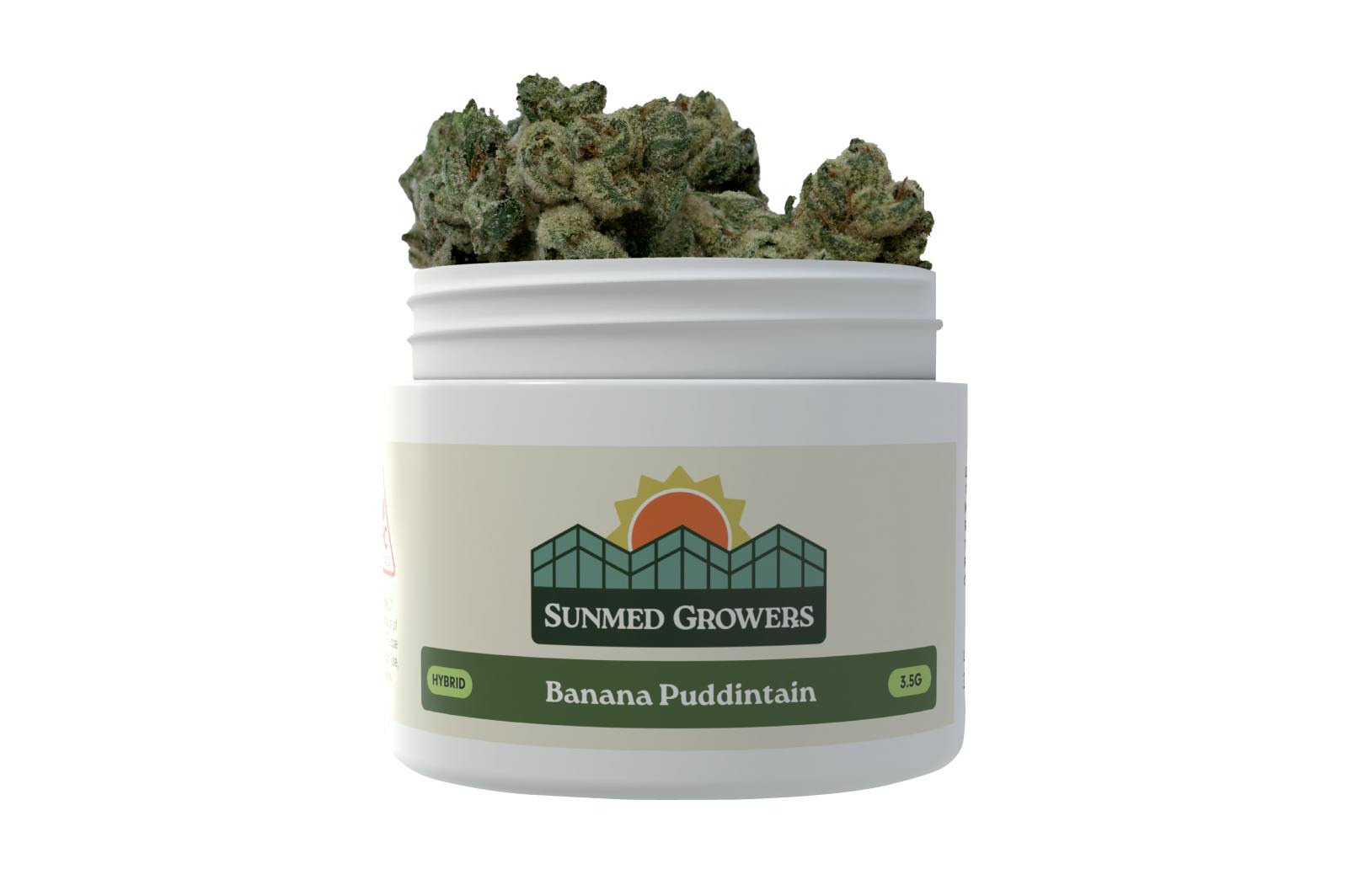 SunMed Growers - Banana Puddintain Flower (7g) - 1