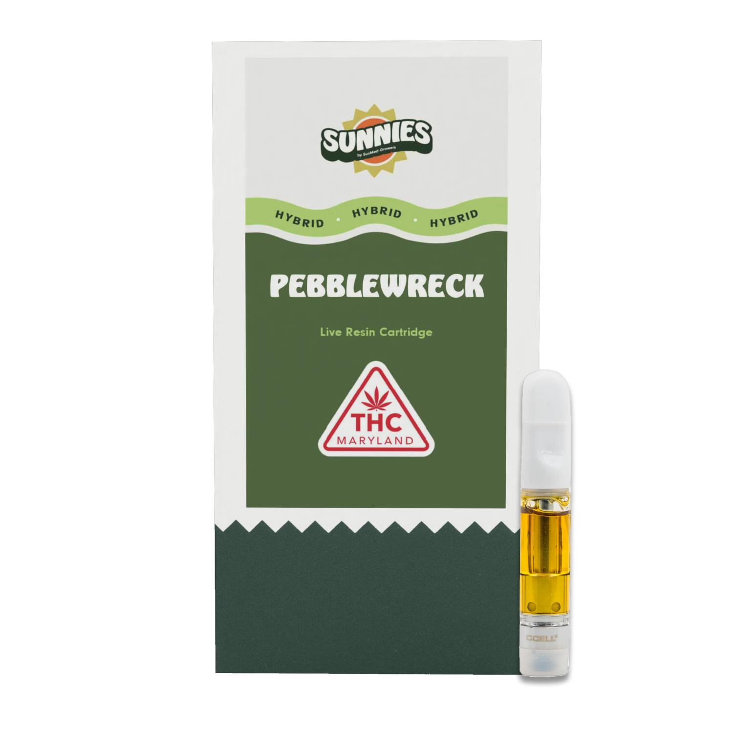SunMed Growers - Pebblewreck Live Resin Cartridge 0.5g - 1