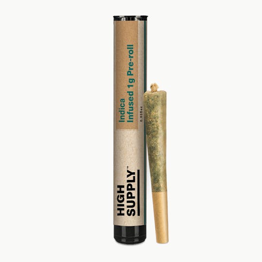 High Supply - Indica Infused Pre Roll 1g - 1