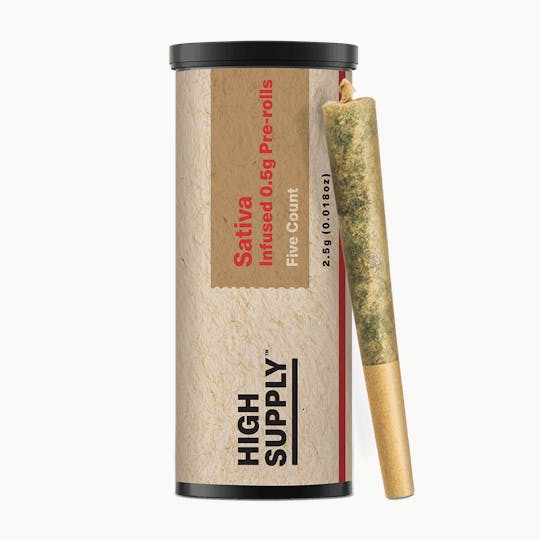 High Supply - Sativa Infused Pre Roll Multipack 2.5g (5pk) - 1