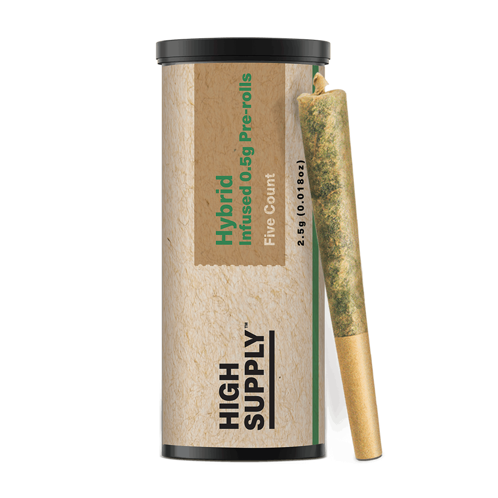 High Supply - Hybrid Infused Pre Rolls 2.5g (5pk) - 1