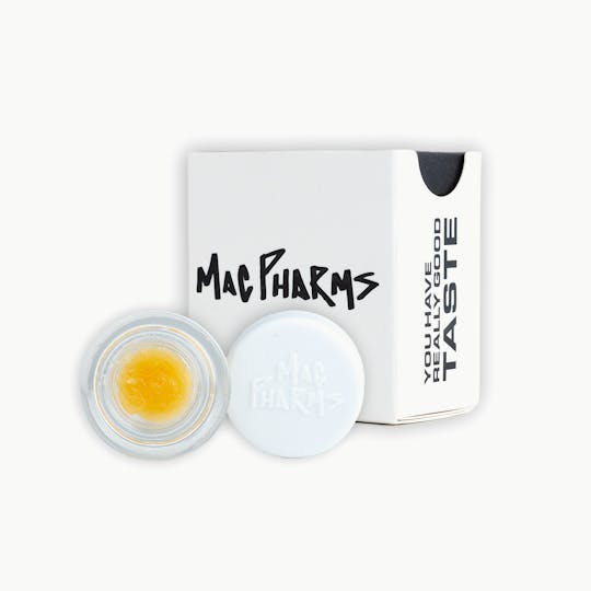 Mac Pharms - MacPharms I Blueberry Cupcake I 1G Live Resin Concentrate - 1