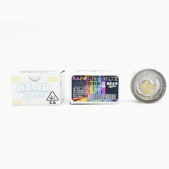 Bear Labs - Rainbow Beltz T2 Live Rosin - 1g - 1