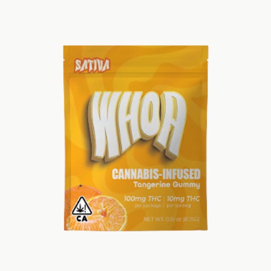 Whoa - WHOA Tangerine Gummy - Bite (100mg) - 1