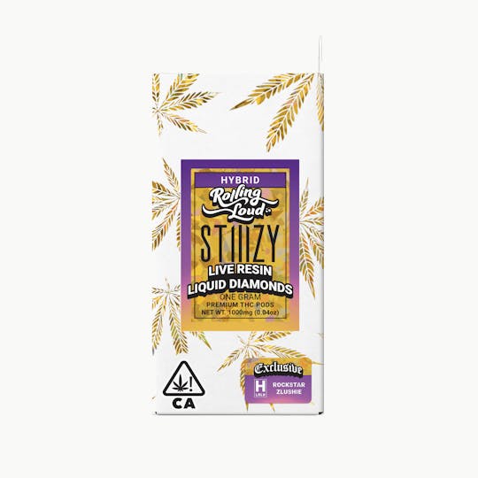STIIIZY - - ROCKSTAR ZLUSHIE - 1G STIIIZY x Rolling Loud Premium Mylar - 1