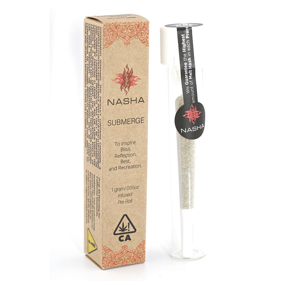 NASHA - Submerge 1 gram Preroll - Molotov Cocktail x Mother's Milk - 1