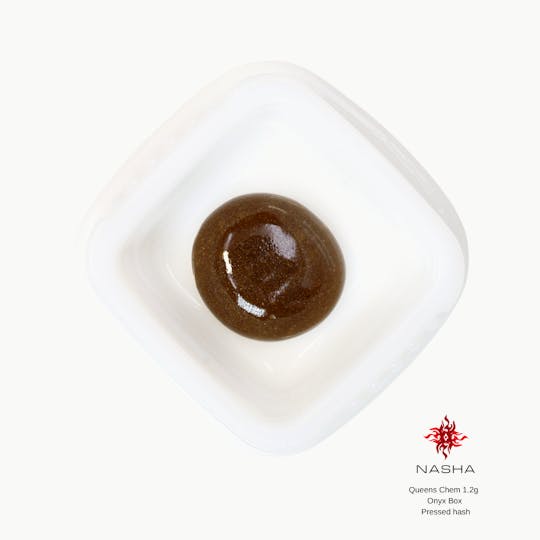 NASHA - Queens Chem 1.2g Onyx Live Pressed Hash - 1