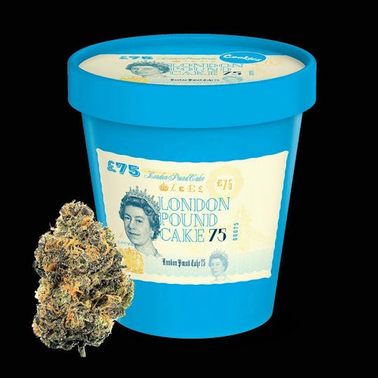 Cookies - Cookies - 3.5G Flower Tub - London Pound Cake 75 - 1