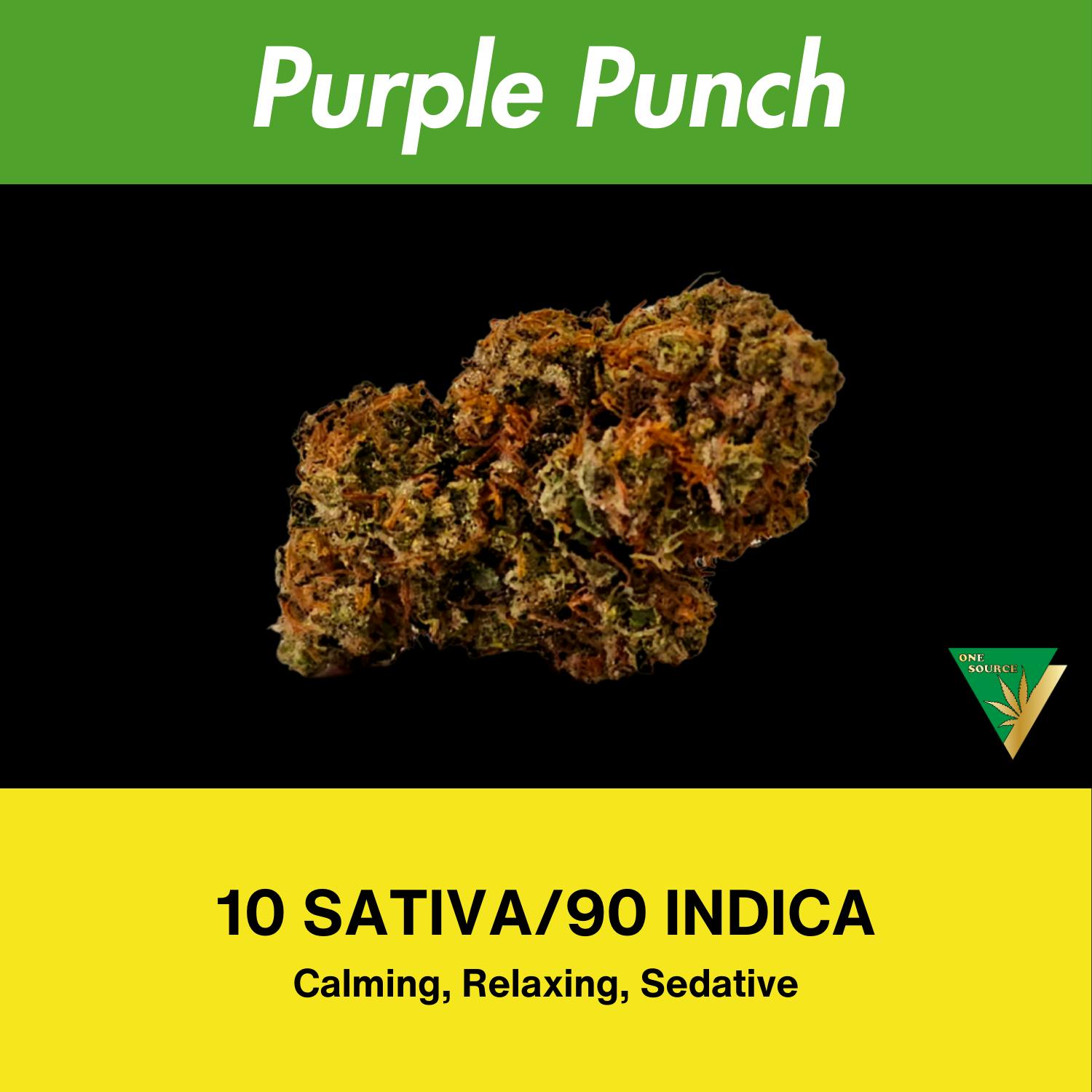 One Source Products - PURPLE PUNCH – 3.5 GRAM PACKAGE - 1