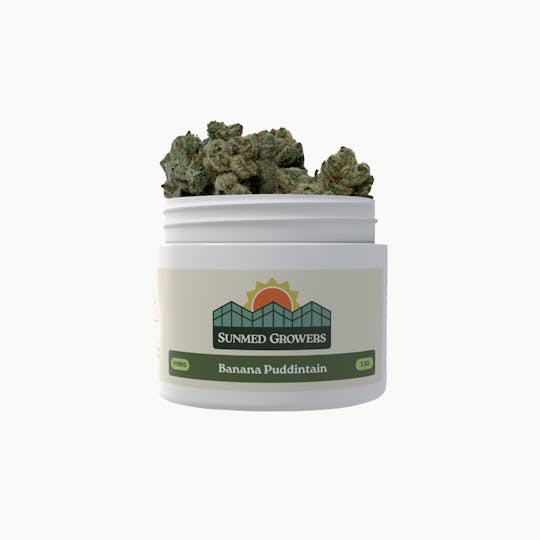 SunMed Growers - Banana Puddintain Flower (3.5g) - 1