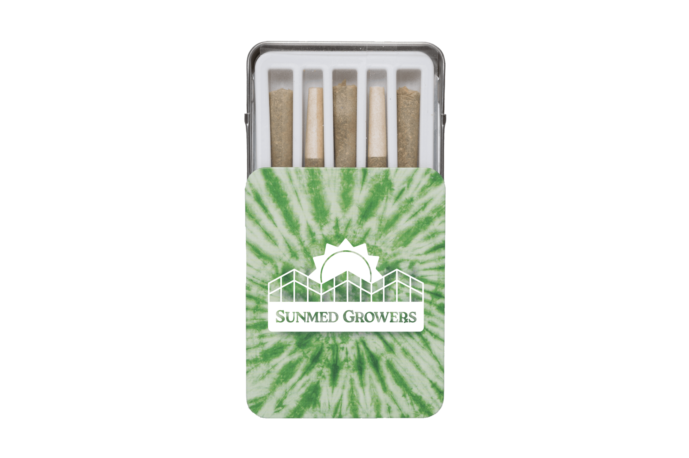 SunMed Growers - Space Monkey Pre Roll 2.5g/5 Pack Tin - 1