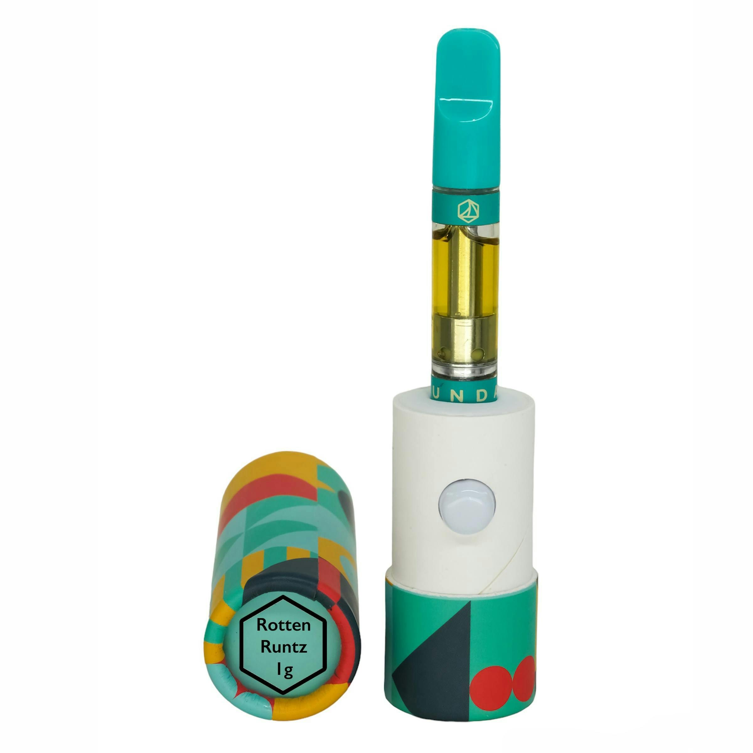 Sunday Extracts - 1g Cured Resin Cartridge Rotten Runtz - 1