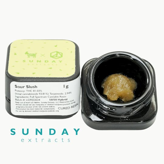 Sunday Extracts - 1g Concentrate Sour Slush - 1