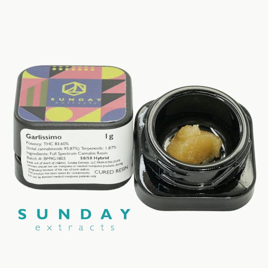 Sunday Extracts - 1g Concentrate Garlissimo - 1