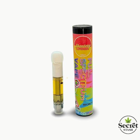 Secret Stash - Secret Stash | Cured Resin Cart | Strawberry Lemonade | 1g - 1