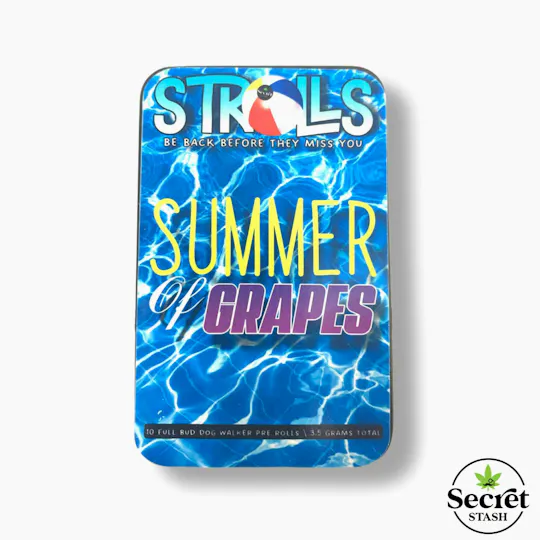 Secret Stash - Secret Stash | Strolls | Summer of Grapes | 10 pack pre-rolls - 1
