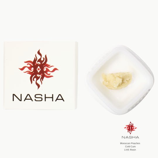 NASHA - Moroccan Peaches Cold Cure Live Rosin - 1