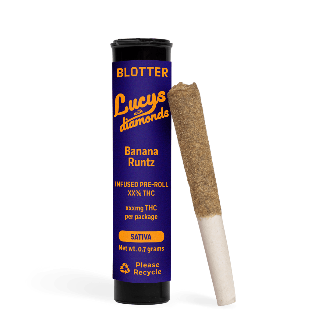 Blotter - Blotter | Banana Runtz | Infused Mini | 0.5g - 1