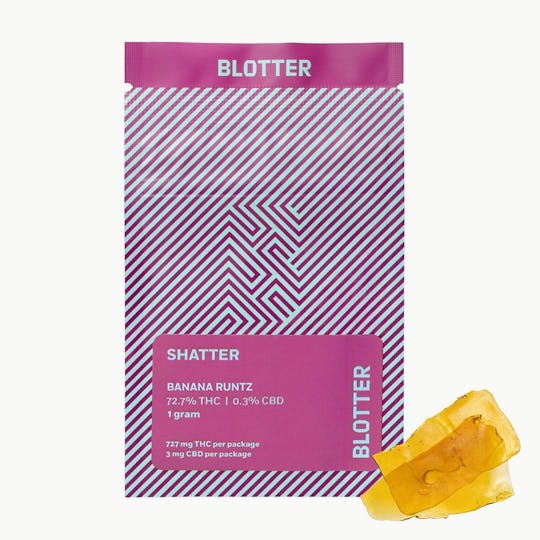 Blotter - Banana Runtz | Shatter | 1g - 1