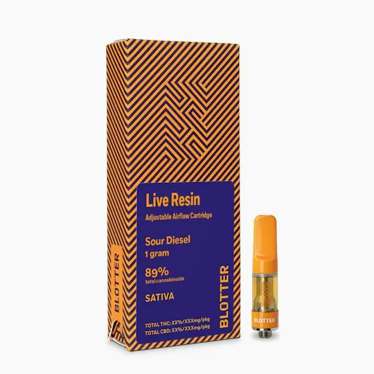 Blotter - Blotter | Sour Diesel | Live Resin Cartridge | 1g - 1