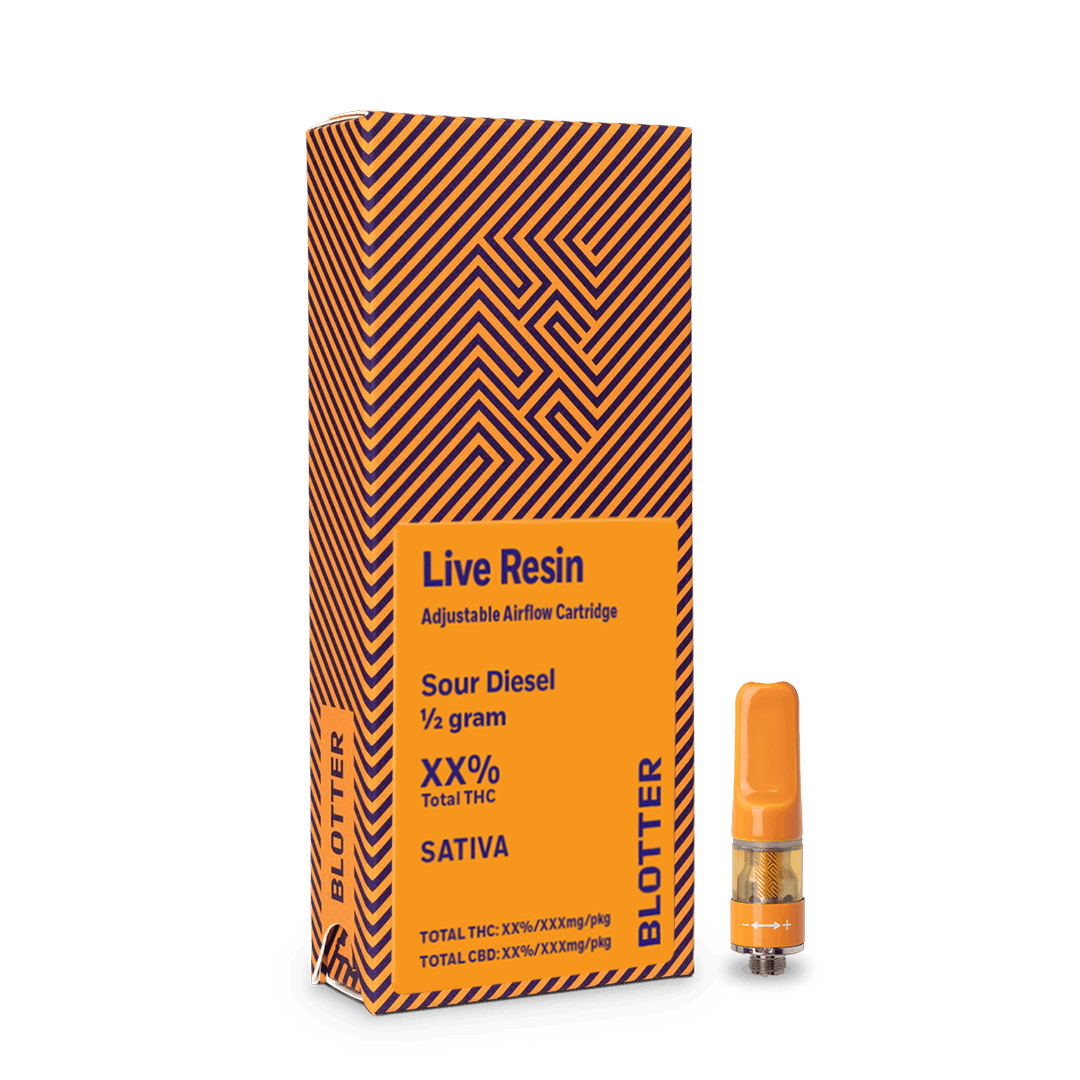 Blotter - Blotter | Sour Diesel | Live Resin Cartridge | 0.5g - 1