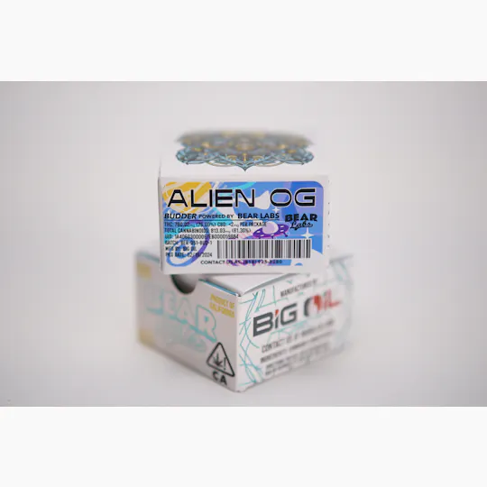 Bear Labs - BEAR Labs - Alien OG - Tier 2 Live Resin Budder - 1