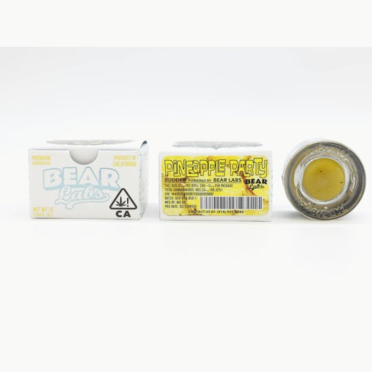 Bear Labs - Pineapple Party Budder - 1g - 1