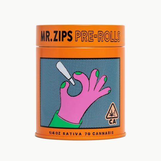 MR. ZIPS - MR. ZIPS | Sunshine Punch | 7.0g Prerolls - 1