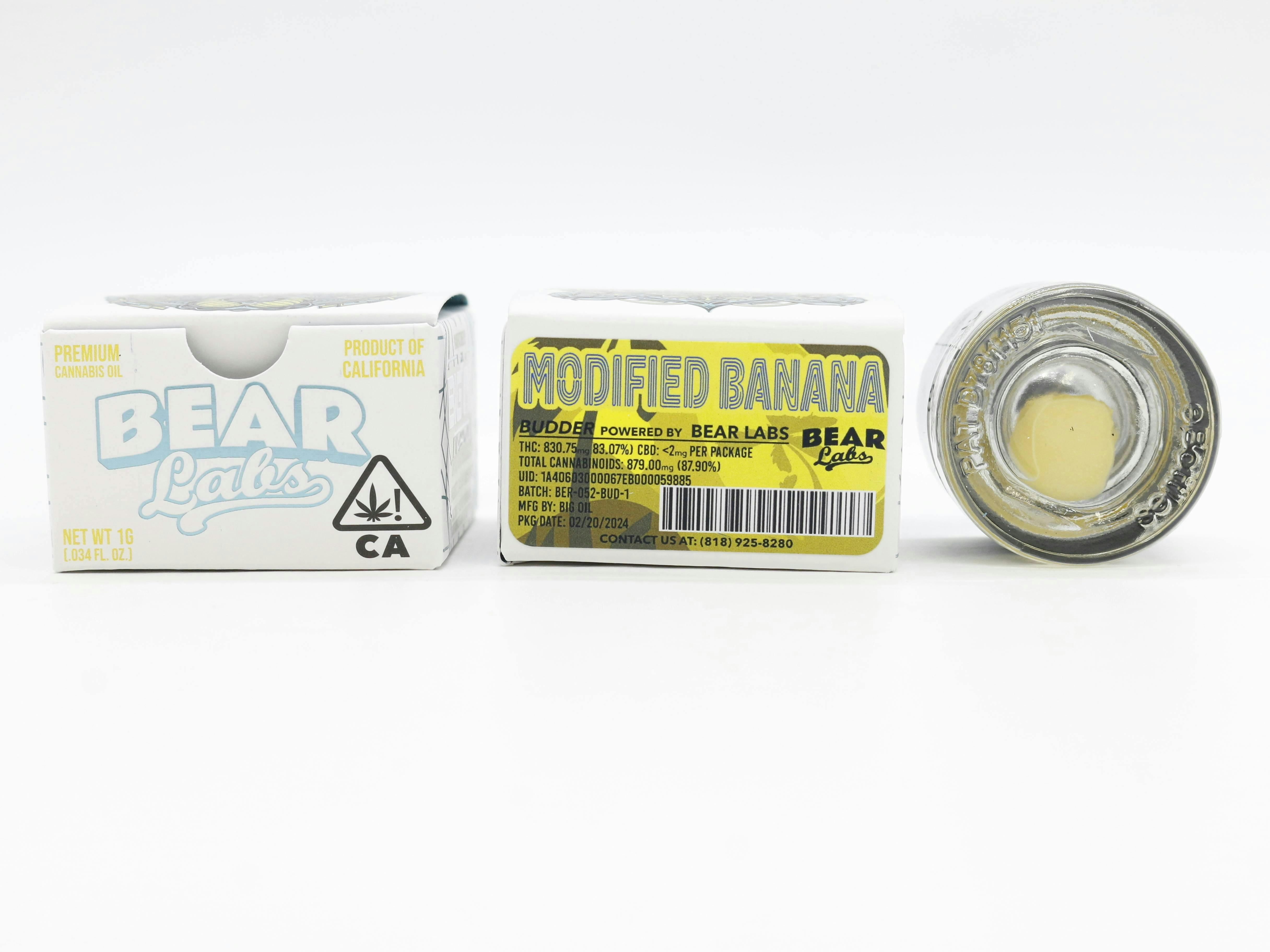 Bear Labs - Modified Bananas Budder - 1g - 1