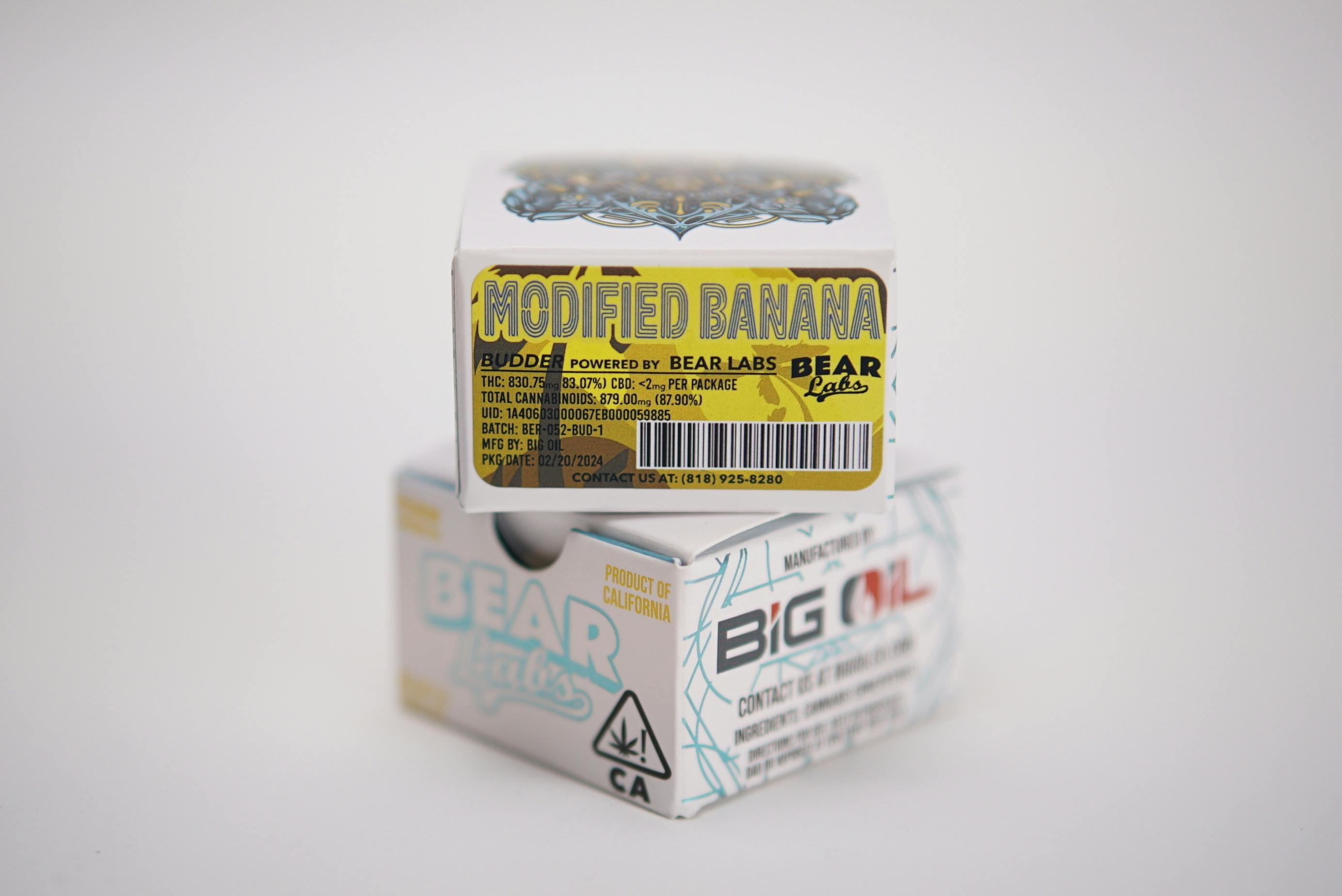 Bear Labs - BEAR Labs - Modified Bananas - Tier 2 Live Resin Budder - 1