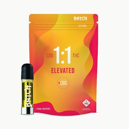 Batch - Become – Elevated 1:1 (THC:CBD + CBG) - 1