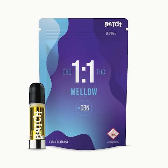 Batch - Become – Mellow 1:1 (THC:CBD + CBN) - 1