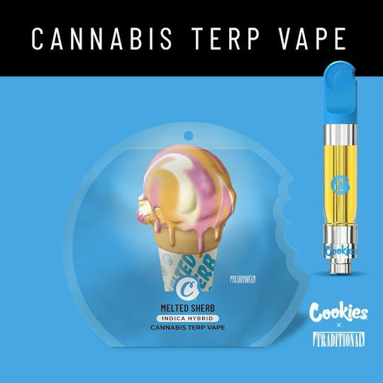 Cookies - Cookies x Traditional - 510 Cannabis Terp Vape - Melted Sherb - 1