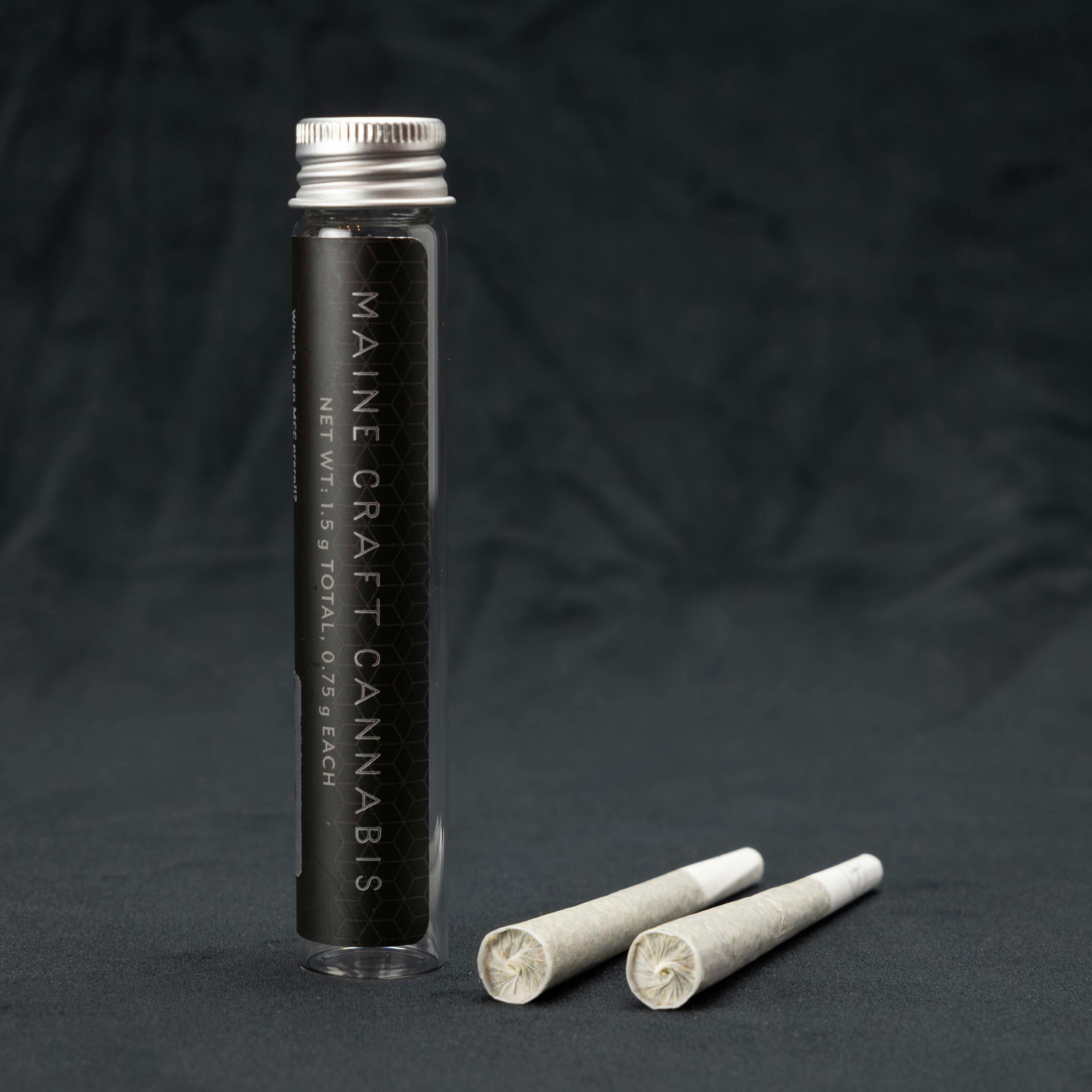 Maine Craft Cannabis - Pre Roll 2 Pack - 1.5 g - Rainbow Zlushiez - 1