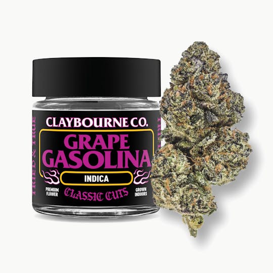Claybourne Co. - Grape Gasolina (3.5g) - Classic Cuts - 1