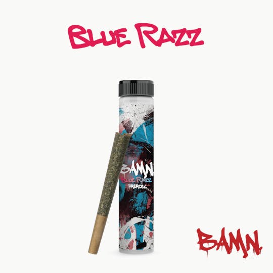 BAMN - Blue Razz Pre-Roll | 1g - 1