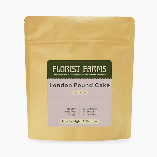 Florist Farms - Florist Farms | London Pound Cake | Big Buds | 28g - 1